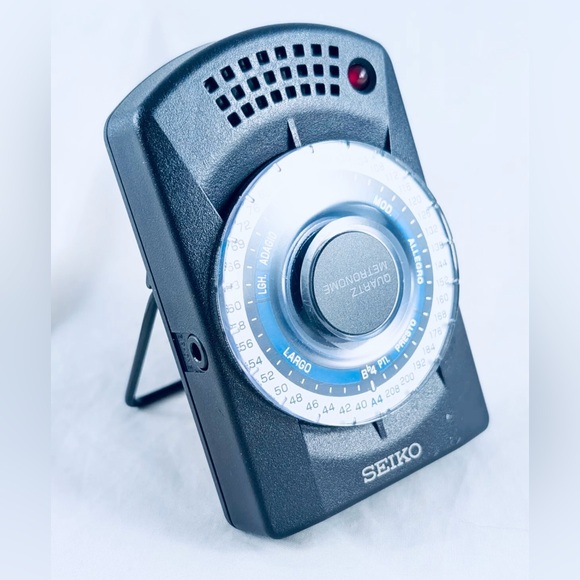 SEIKO Quartz Metronome SQ50 With 2 Tone Options Earphone Jack Tested Working - Picture 4 of 5